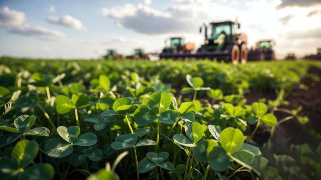 four leaf clover plant