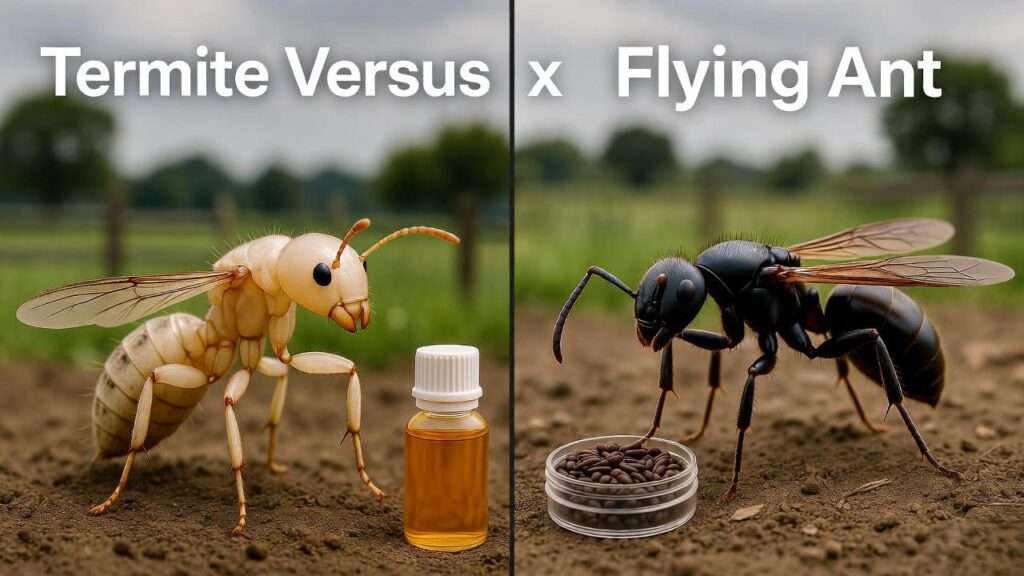 termite versus flying ant