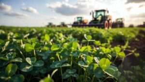 four leaf clover plant