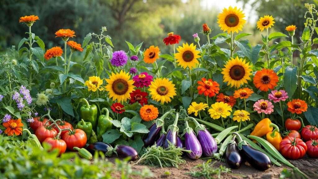 Heat-Tolerant Vegetables and Flowers