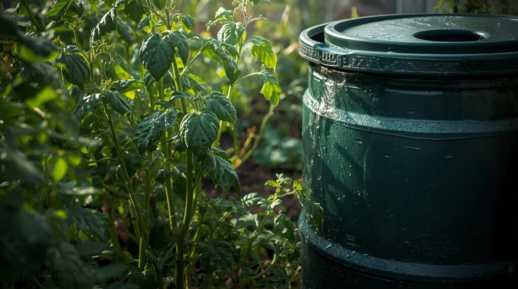 Rain Barrels for Veggie Gardens