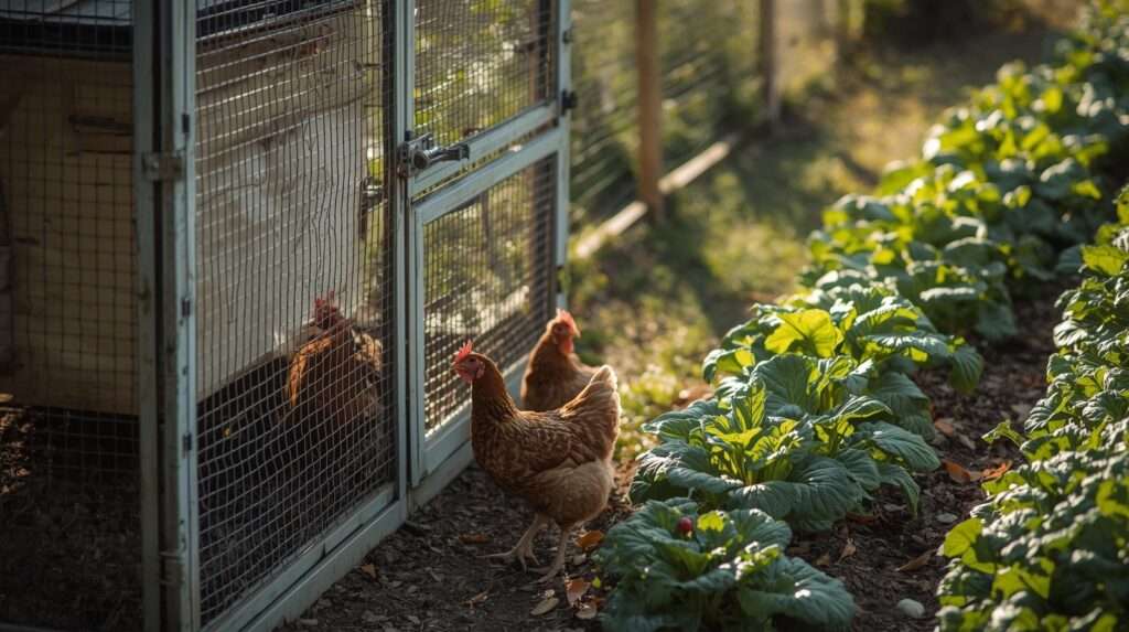 Keep Chickens and Gardens Safe
