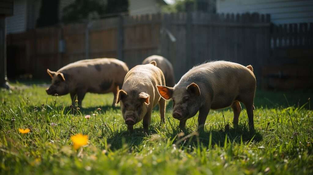 Keeping Pigs on Small US Properties
