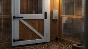 Backup power and battery kits for automatic coop doors
