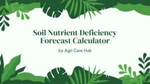 Soil Nutrient Deficiency Forecast Calculator