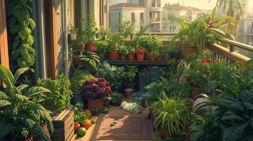 Small-Space Garden Chaos