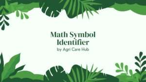 Math Symbol Identifier
