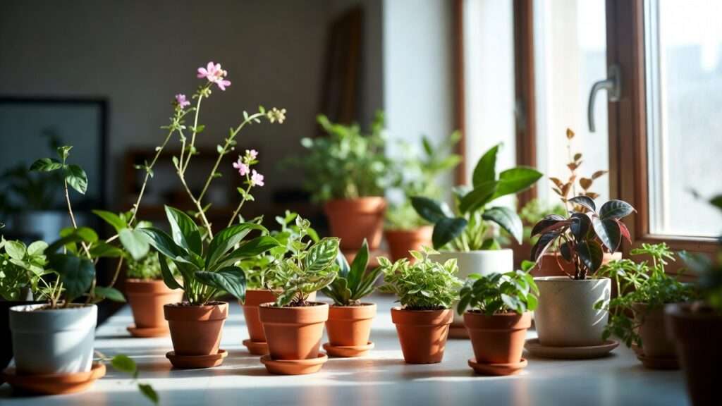 Small Houseplants for Bright Windowsills