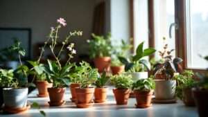 Small Houseplants for Bright Windowsills