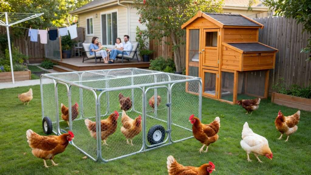Mobile vs Permanent Coops for Suburban Backyards