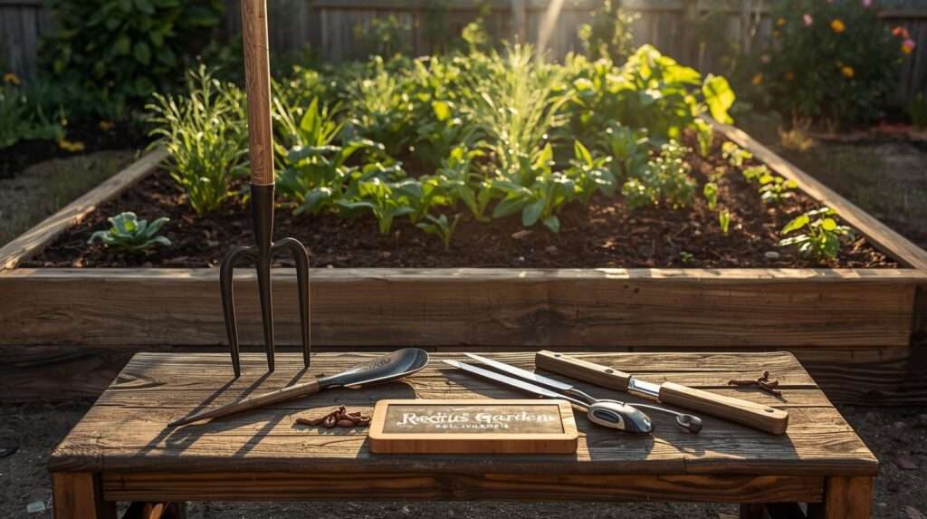 10 Best Multi-Purpose Hoes and Mattocks for US Gardeners Reducing Tool Clutter – Versatile garden hoes, mattocks, and weeders displayed on a workbench for efficient, clutter-free gardening in clay and compacted soils, top 2026 picks for multi-task tools