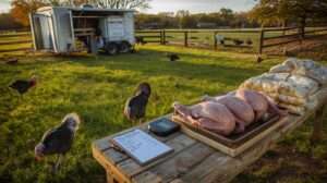 Selling pastured turkeys – processing, local demand, and profitable pricing on farm pasture