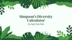Simpson’s Diversity Calculator