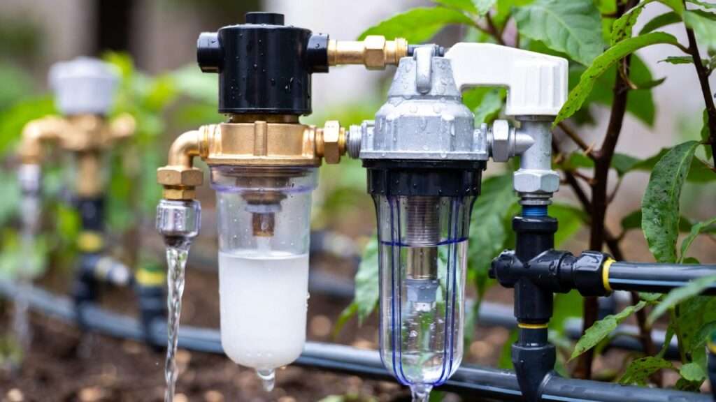 Best irrigation filters and pressure regulators for US hard water