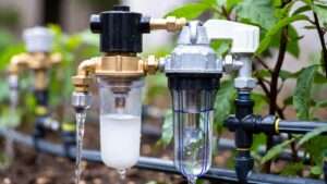 Best irrigation filters and pressure regulators for US hard water