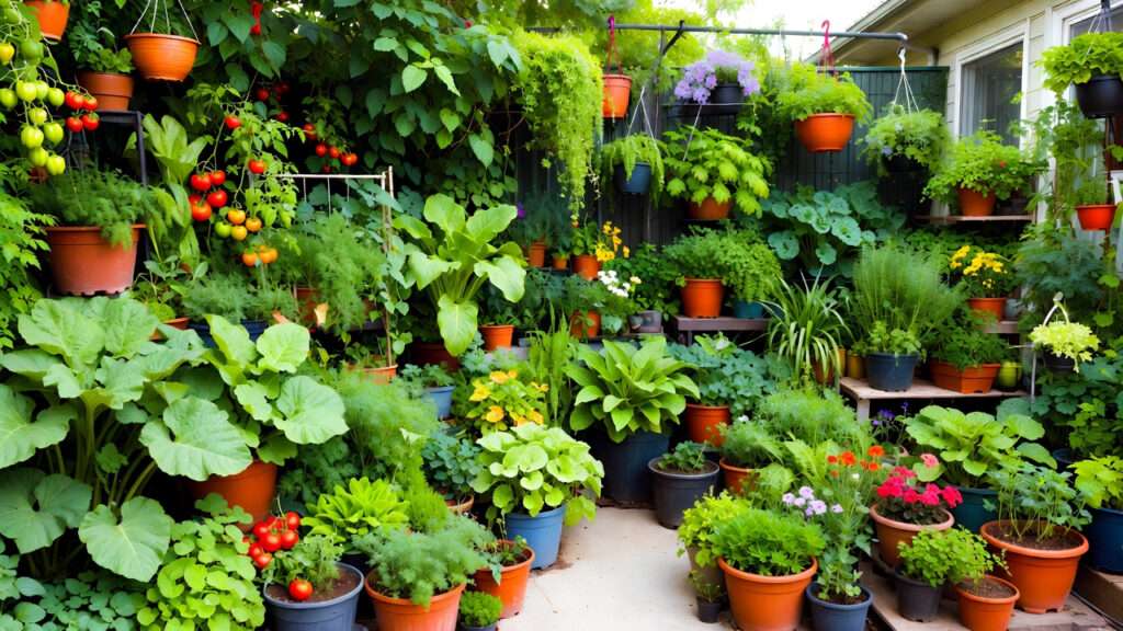 High-Yield Garden in a Tiny US Backyard