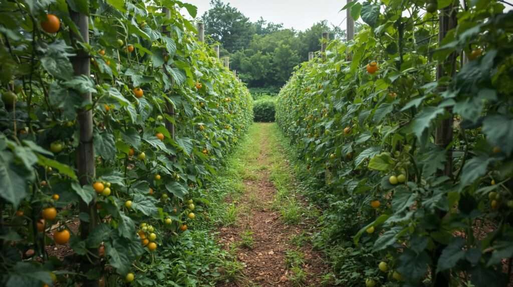 Crop Spacing Around Trellises Guide for Maximum Yield