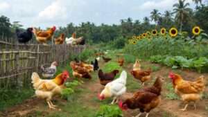 feeding backyard chickens on a budget