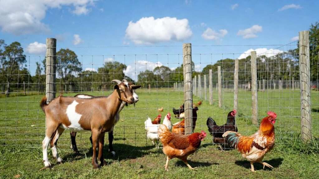 goat and poultry fencing