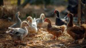 Ducks and Chickens Together