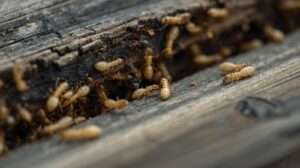 Termites in Bed Edging