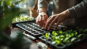 DIY Indoor Seed Starting Station