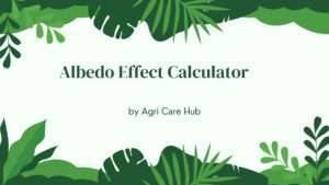 Albedo Effect Calculator