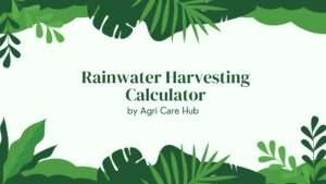 Rainwater Harvesting Calculator