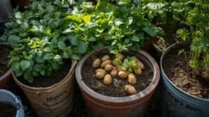 Container Potatoes for Small Spaces