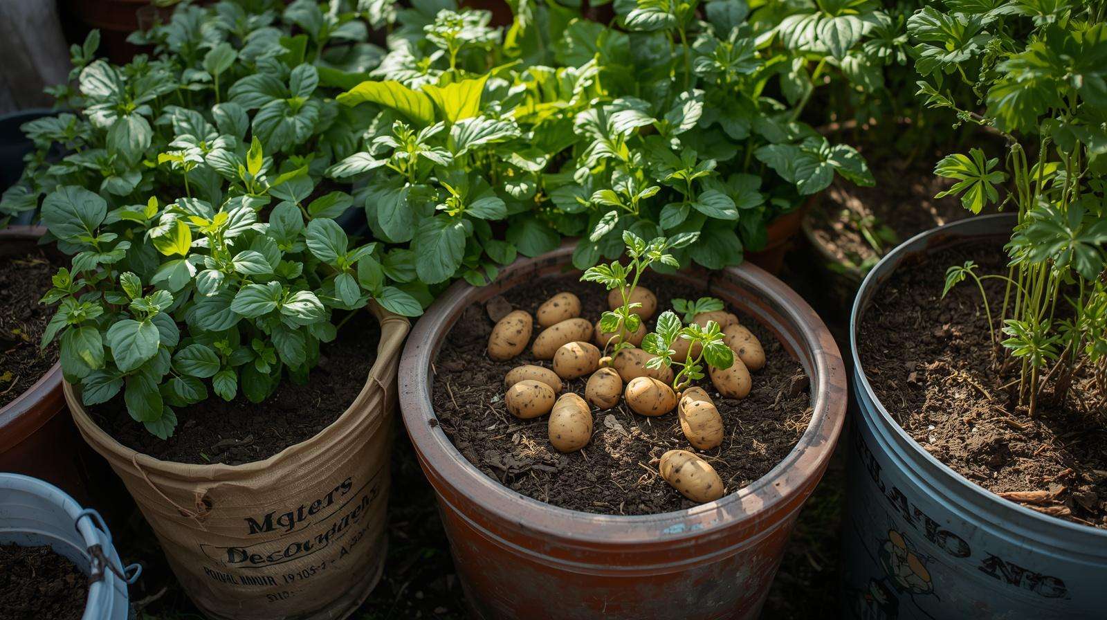 Container potatoes for small spaces guide