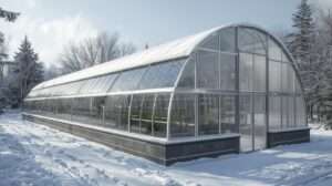 Best reinforced tunnel greenhouses for US snow and wind loads