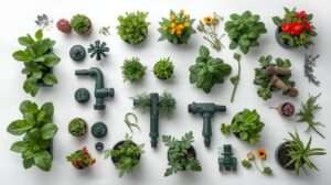 Best micro-sprinkler kits for mixed beds in US climates