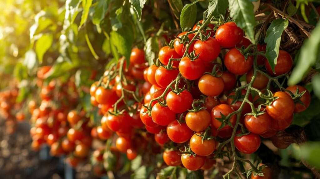 Cherry Tomatoes Going Wild