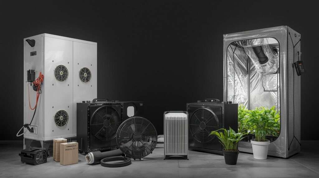Best grow tent ventilation packages for non-cannabis US growers