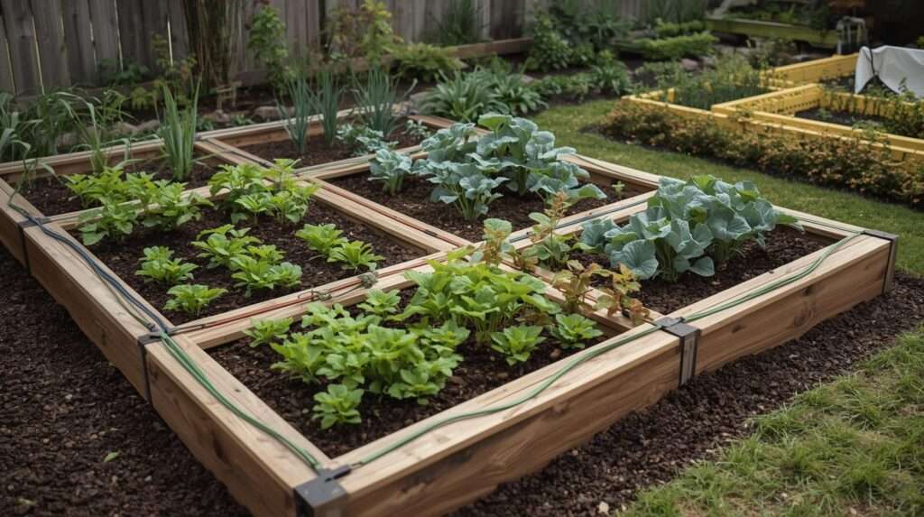 Designing Drip Layouts for Small Veggie Plots