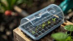 Protecting Seed Trays from Wind and Other Chaos