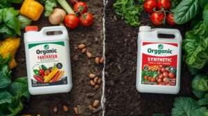 Organic vs Synthetic Fertilizers for Veggie Gardens