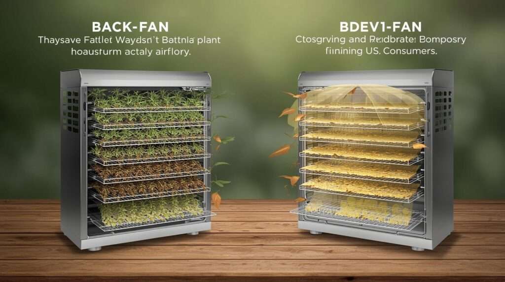 Best back-fan vs bottom-fan dehydrators for US buyers