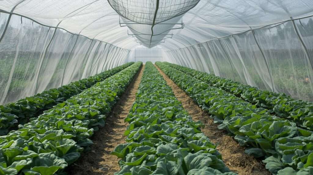 Best insect netting systems for US brassicas that don’t crush plants​