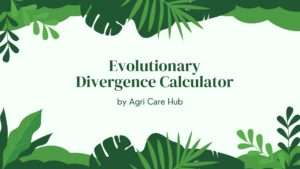 Evolutionary Divergence Calculator