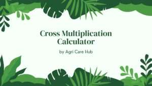Cross Multiplication Calculator