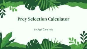 Prey Selection Calculator