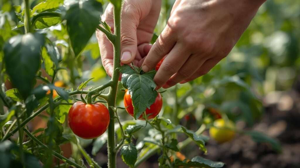 How Much to Strip from Tomato Bottoms