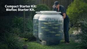 Best biofloc starter kits for shrimp farming in small US spaces​