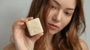 Restore volume and health with the Best Organic Shampoo Bar for Thinning Hair Women—sulfate-free, nourishing, and gentle for daily use.real pic (1)