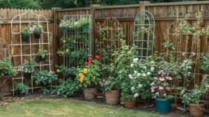 Cheap PVC and Conduit Trellises