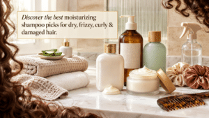 Discover the best moisturizing shampoo picks for dry, frizzy, curly & damaged hair.