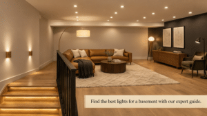 Find the best lights for a basement with our expert guide.