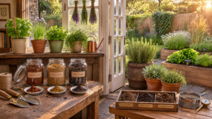 Find the best soil for herb garden pots, raised beds & indoor herbs.
