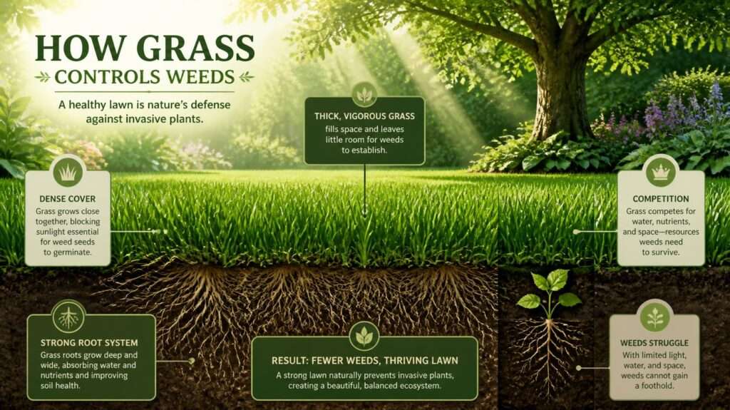 best grass for weed control
